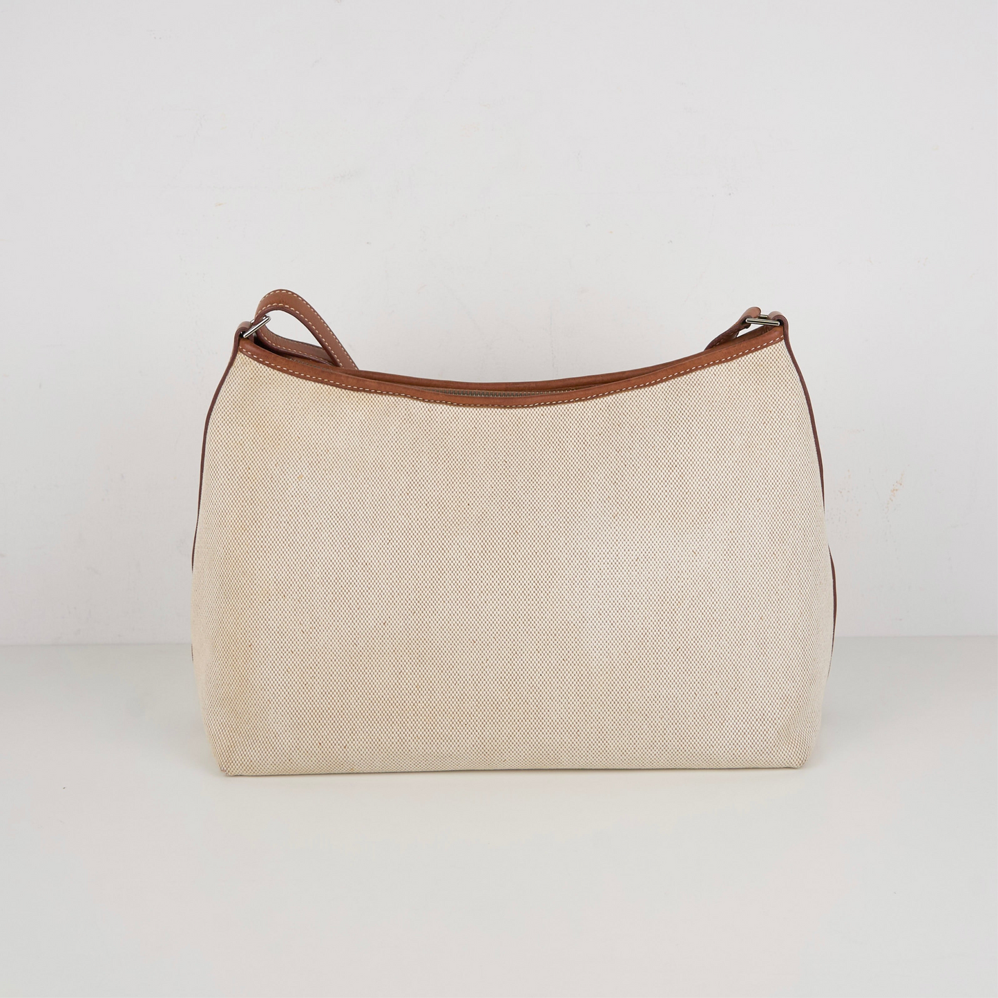 Hermes｜ Berlingot Shoulder Bag  Barenia/Toile  2001