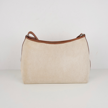 Hermes｜ Berlingot Shoulder Bag  Barenia/Toile  2001