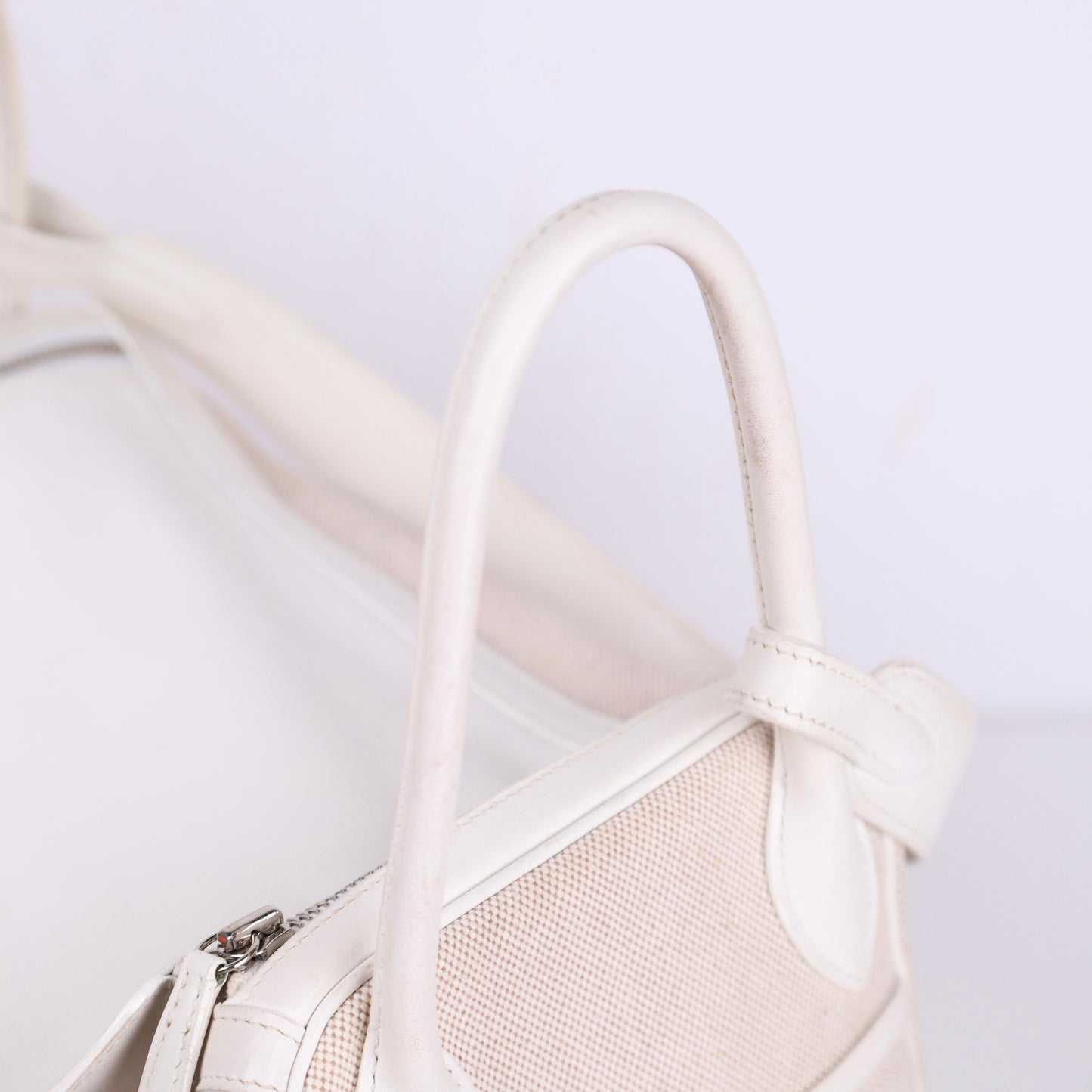 Hermes｜ Lindy 30 2-way Handbag  Black  Swift/Toile 2007