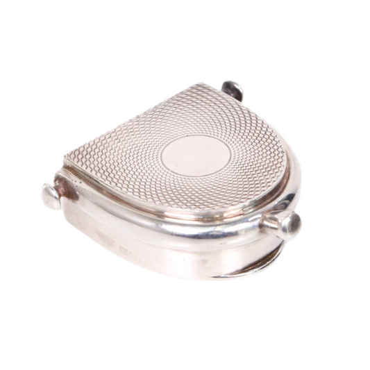 Hermes| S925 silver  Pill Case