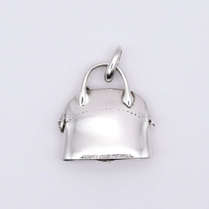 Hermes | S925 Silver  Bolide Bag Motif Pendant Top Charm