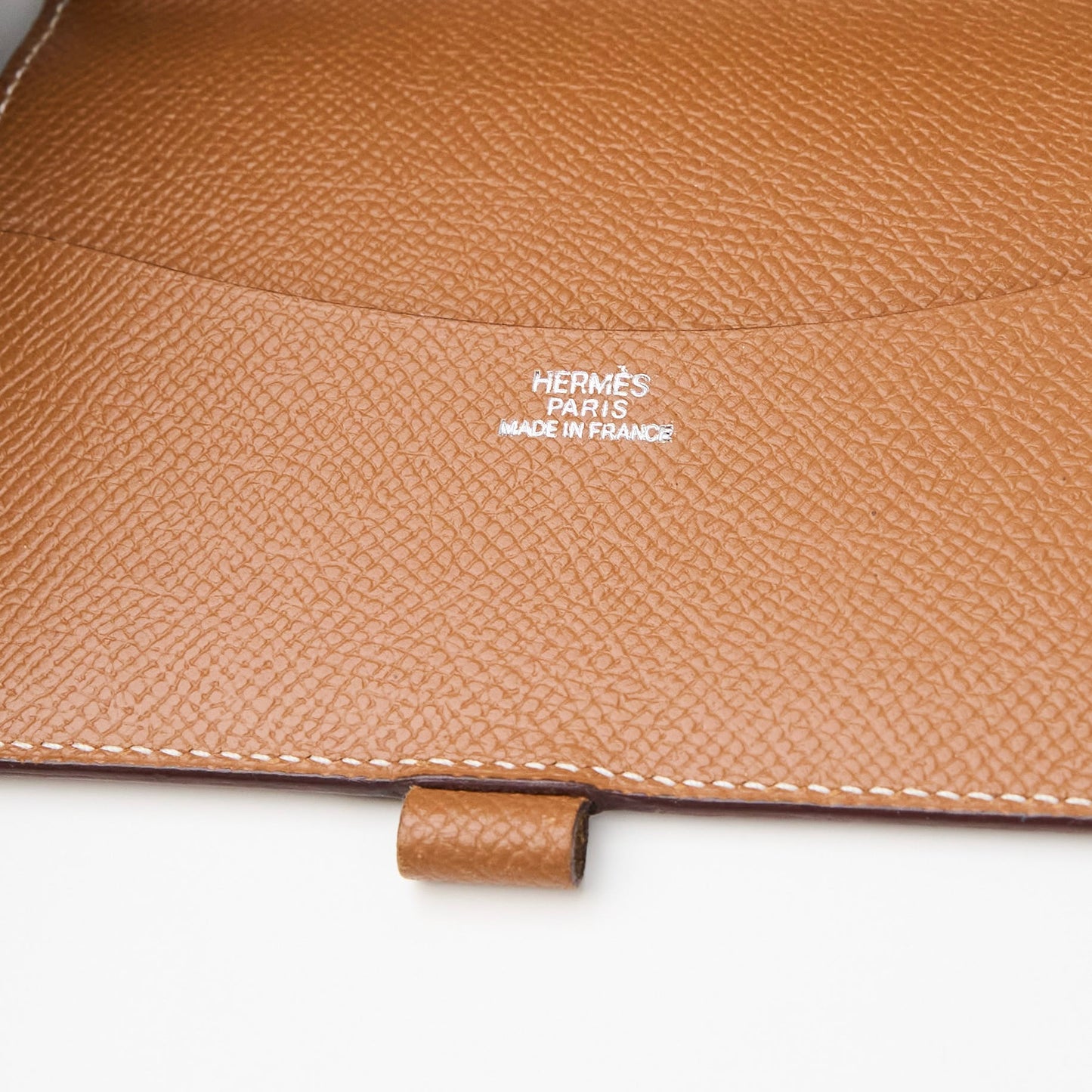 Hemres| Journal Case Passport Cover Gold Epsom 2003