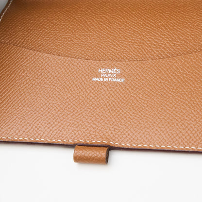 Hemres| Journal Case Passport Cover Gold Epsom 2003