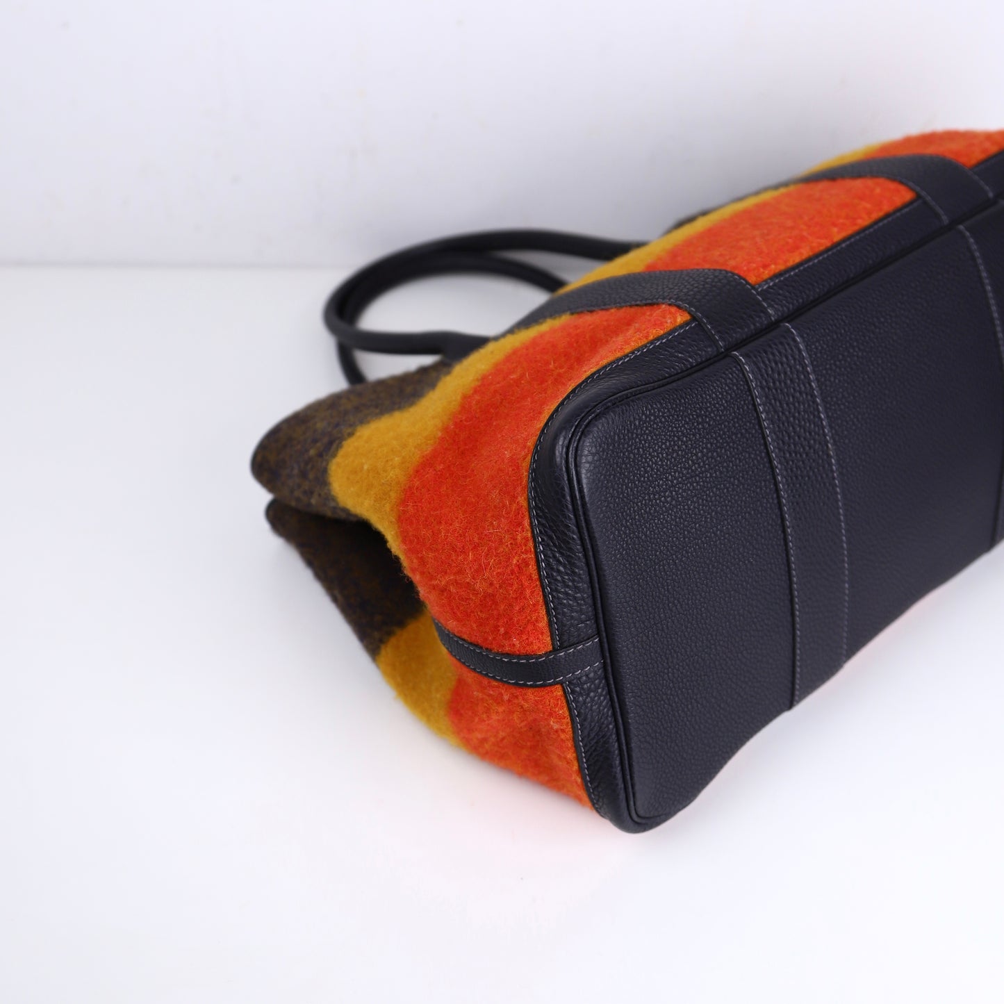 Hermes｜ Limited Garden Party PM  Wool Handbag