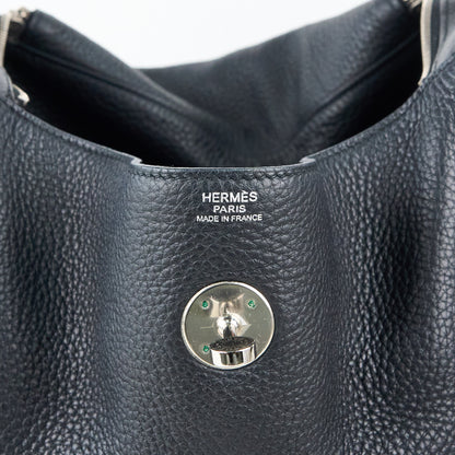 Hermes｜ Lindy 34 Shoulder bag Black Taurillon Clemence 2007