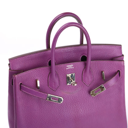 Hermes Birkin 25 in Chevre Anemone 2007