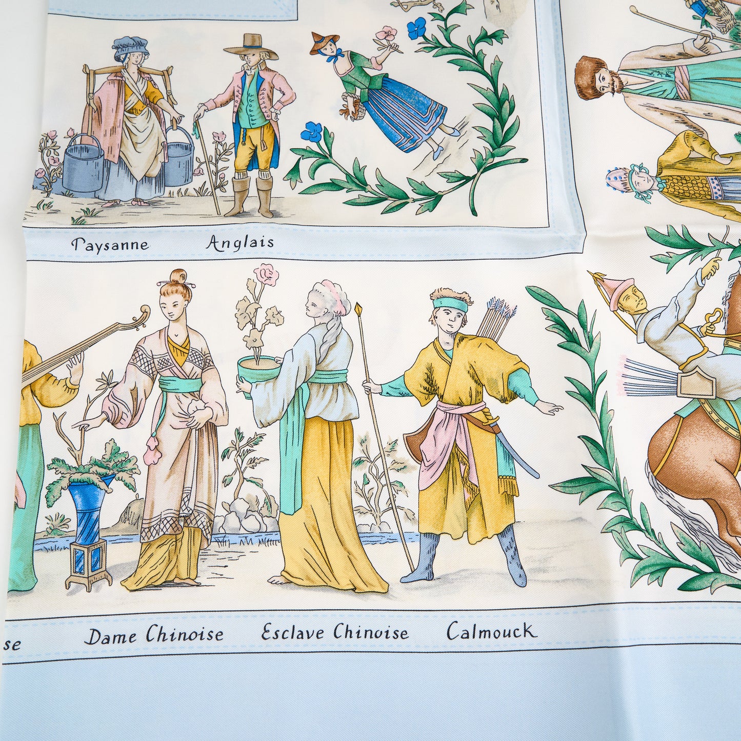 Hermes | 100% Silk Scarf Carre 90 Actuals Scarf Parameters