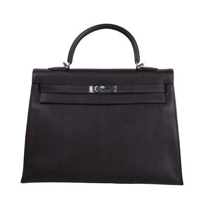 Hermes｜ Kelly 35 Handbag  Chever Ebene 2003