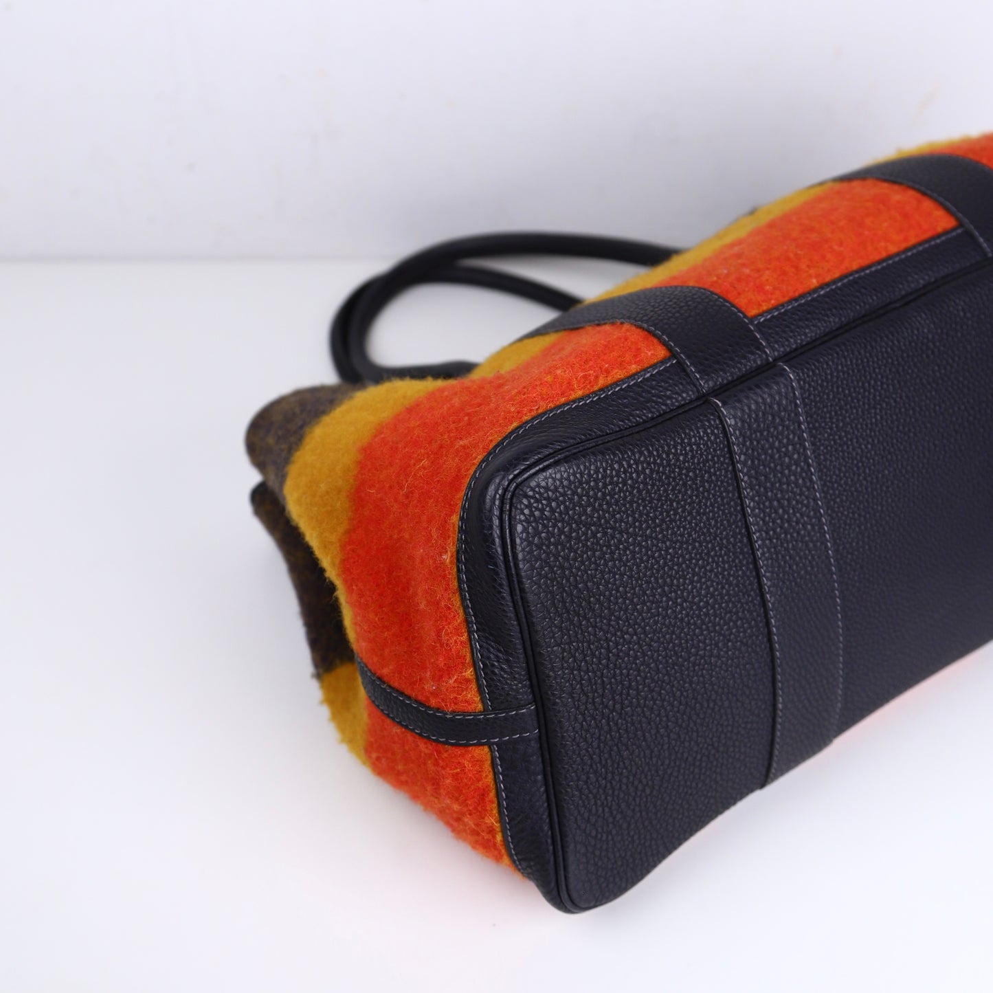 Hermes｜ Limited Garden Party PM  Wool Handbag