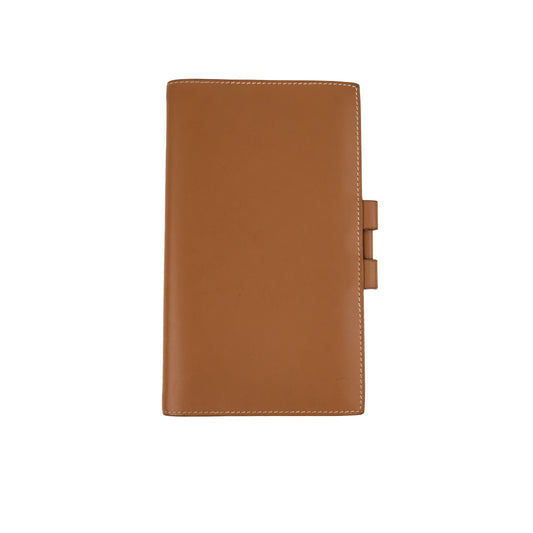 Hermes| Journal Case Passport Cover Chamonix Natural 1998