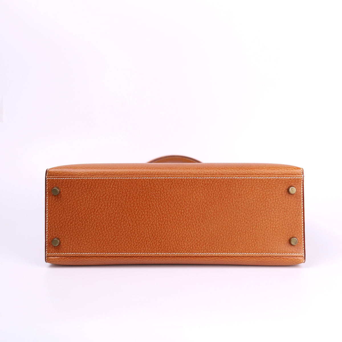 Hermes Kelly 32 in Peau De Porc/Pig Skin Gold 1991 GHW,bottom