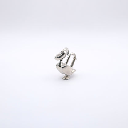 Hermes |1992 Limited La mer Pelican Cadena Silver