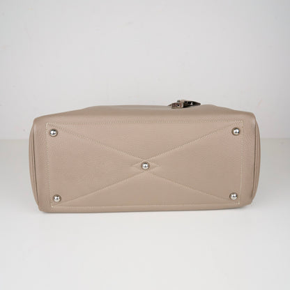 Hermes| Victoria Ⅱ 35 Gris Tourterelle Taurillon Clemence 2015