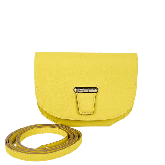 Hermes｜ Convoyeur mini shoulder bag  Lime Evercolor 2017