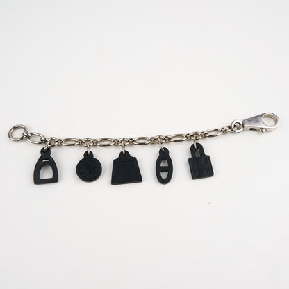 Hermes |Breloque Olga Bag Charm Barenia Black