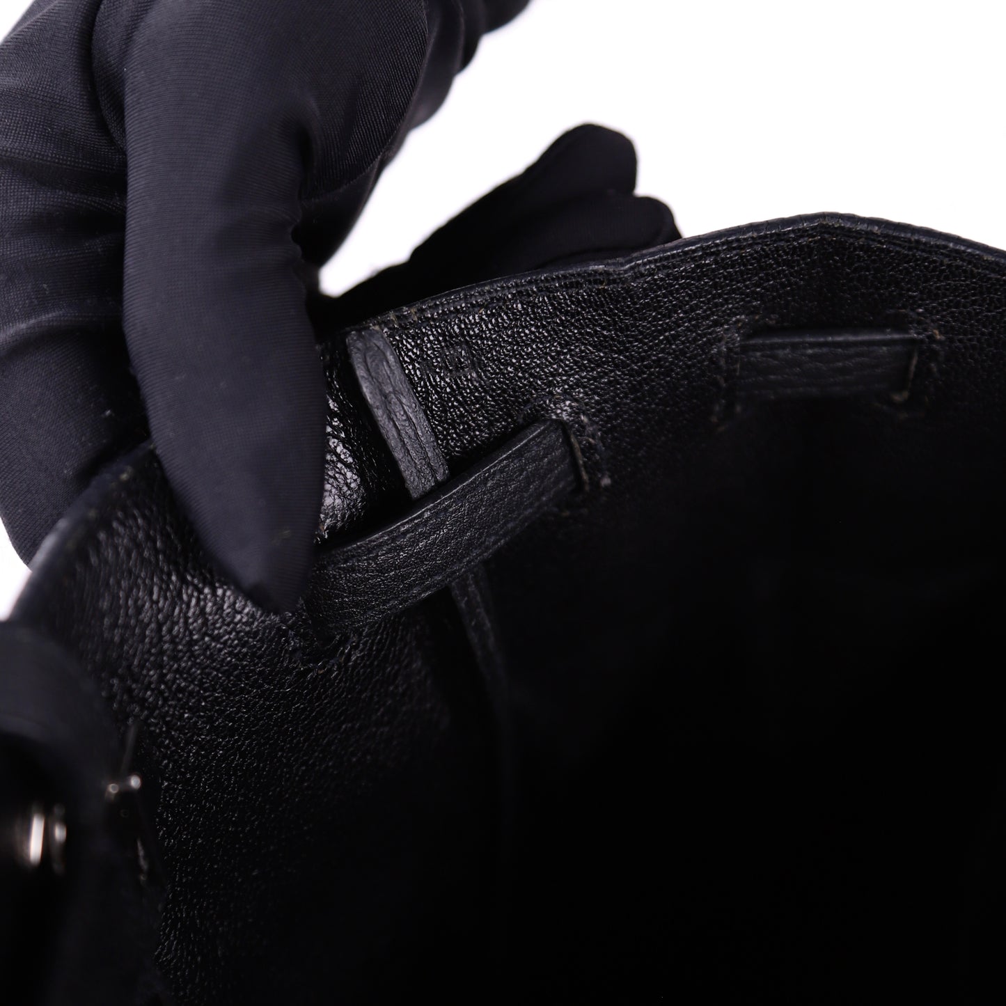 Hermes Cabana Tote Bag in Black Togo 2002