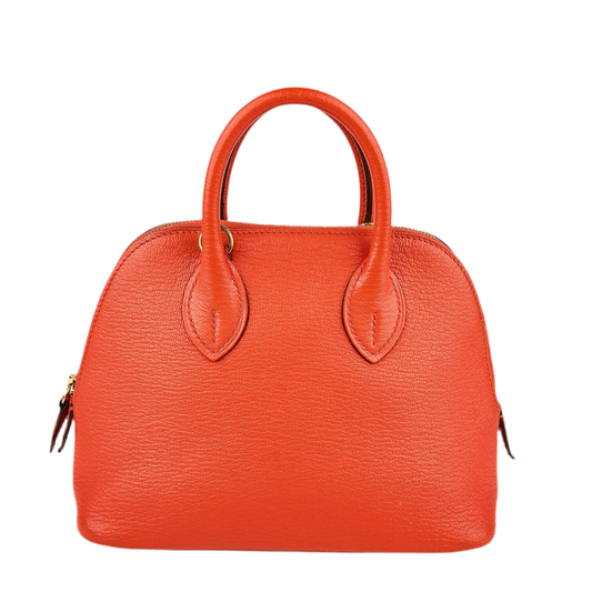Hermes｜Bolide 1923  Mini 2 way Handbag  Cherve Feu A 2017
