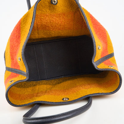 Hermes｜ Garden Party PM  Wool Handbag Limited