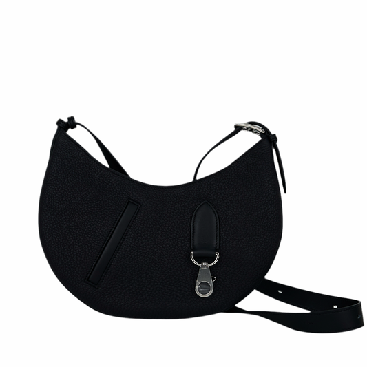 Hermes｜ P'tit Arcon Bag Black Togo and Swift Palladium Hardware