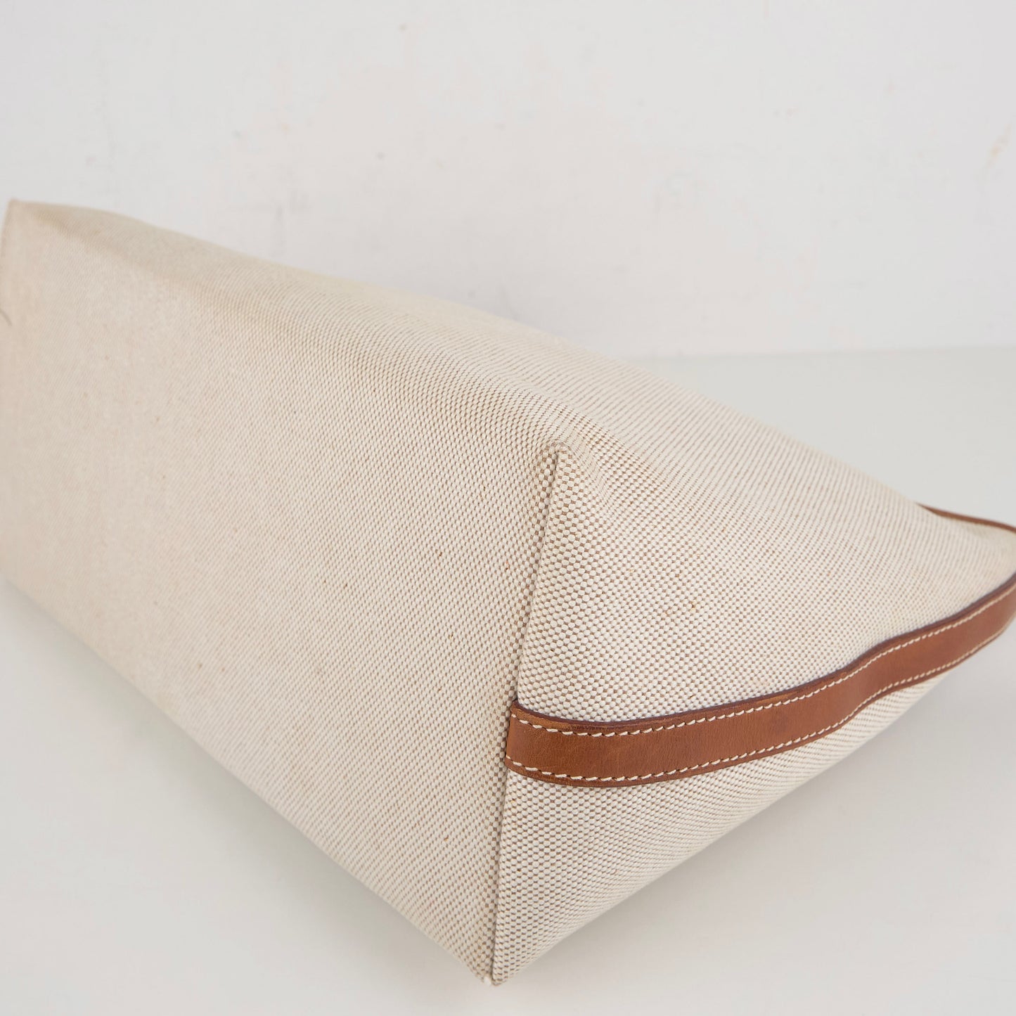 Hermes｜ Berlingot Shoulder Bag  Barenia/Toile  2001