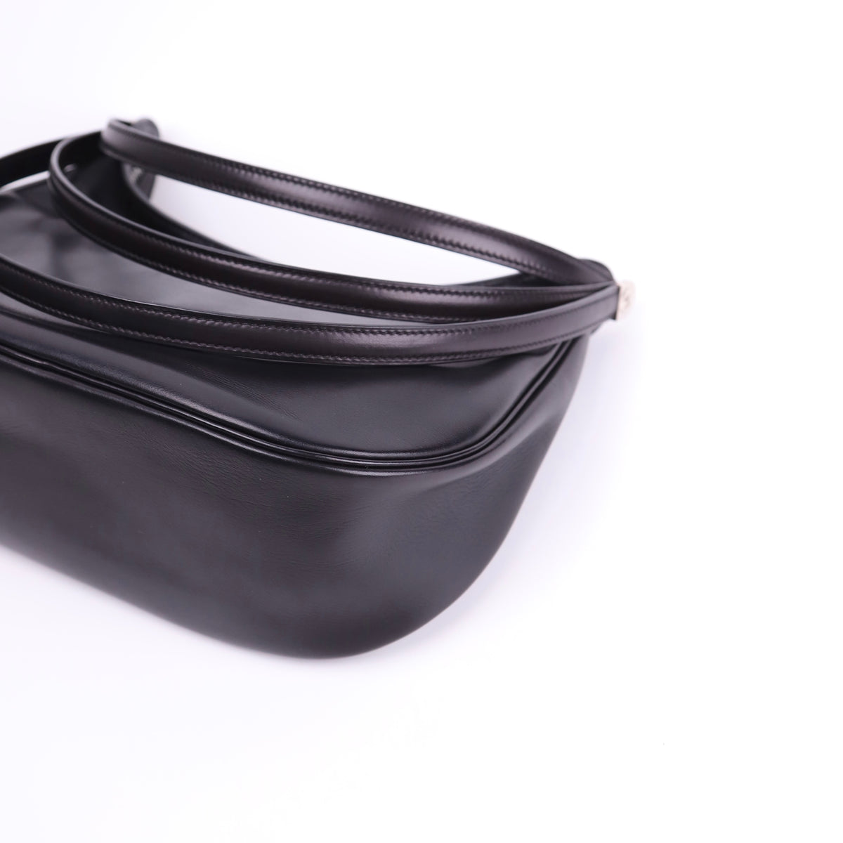 Hermes Caporal Handbag in Black Evercalf 2002 (Margiela Era)