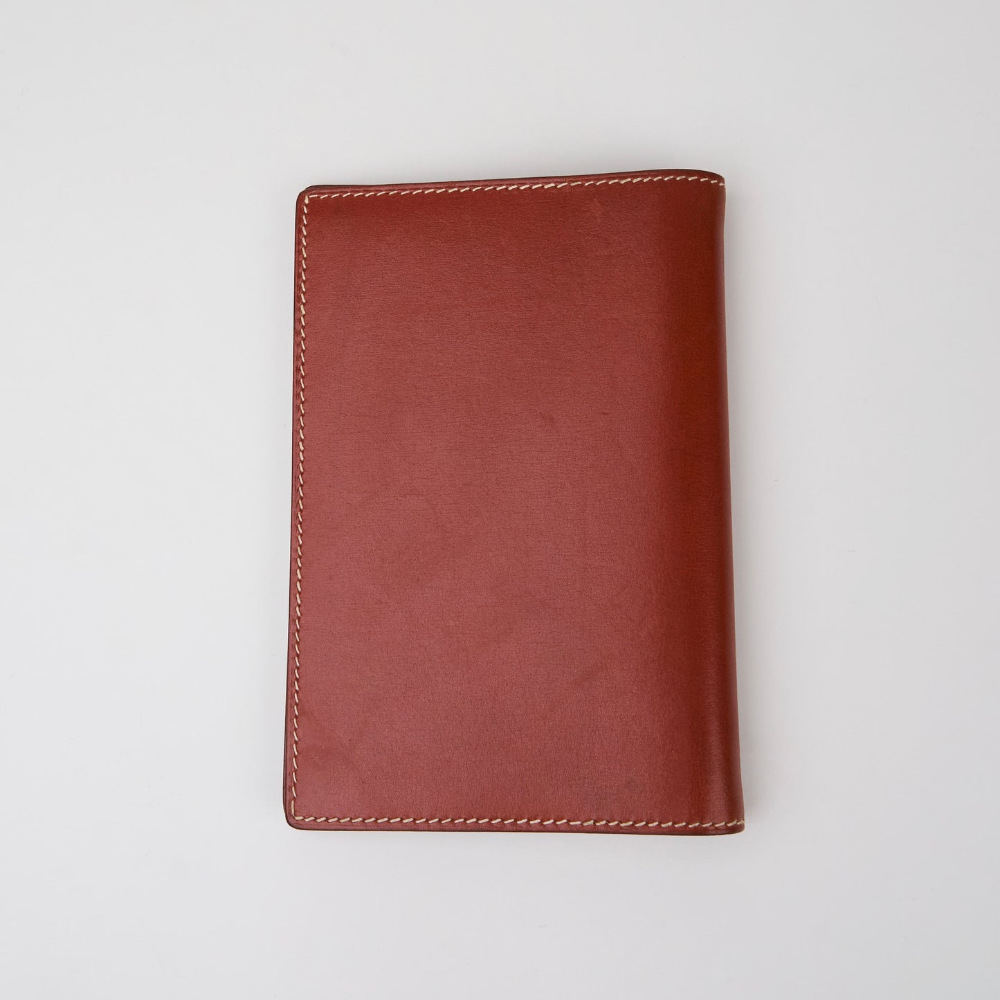 Hemres| Journal Case Passport Cover Brique Box Calf 1998