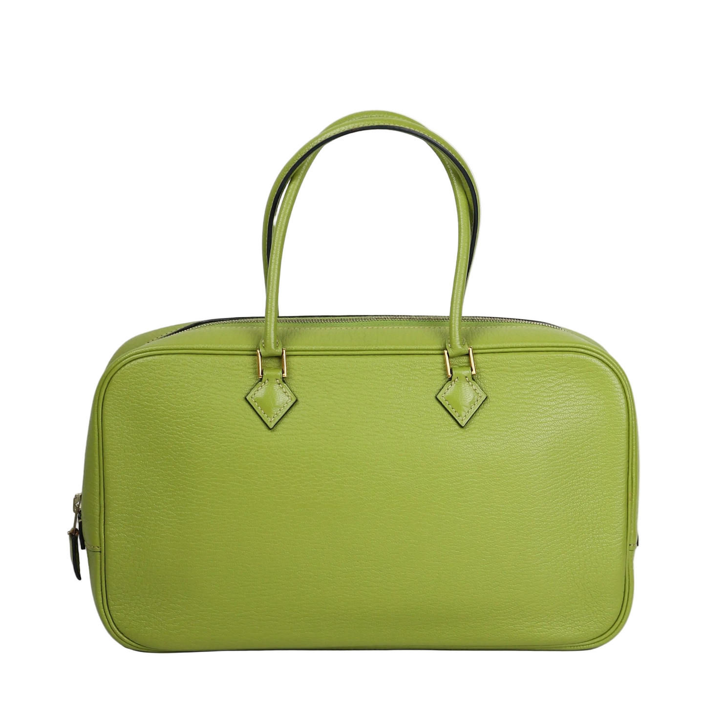 Hermes｜Plume elan 28 Handbag Anis Green Chevre Mysore 2004