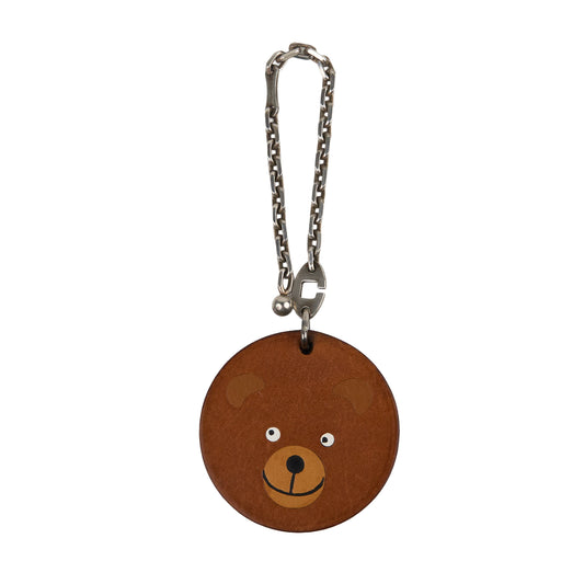 Hermes |S925 Chain Charm Barenia Bear