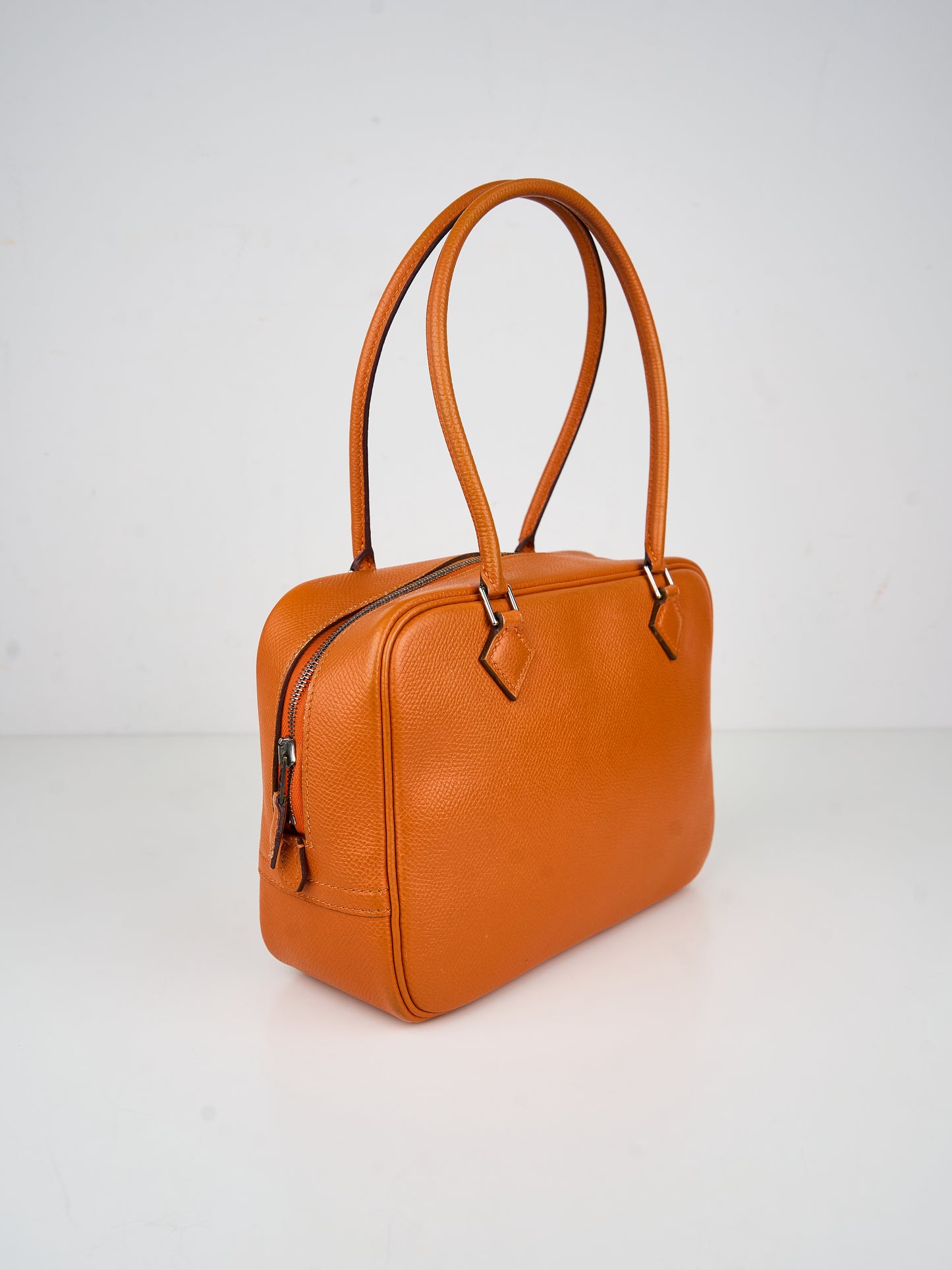 Hermes｜ Plume Mini  Handbag Plume 20 Epsom Orange