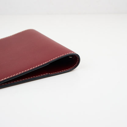 Hermes| Journal Case Passport Cover Chamonix Rouge H 2003