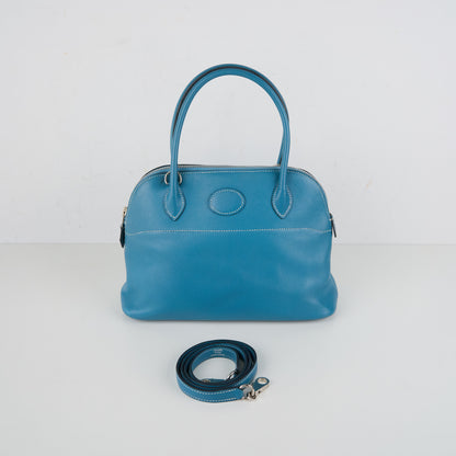 Hermes | Bolide 27 Handbag Blue Jean  Swift  2008