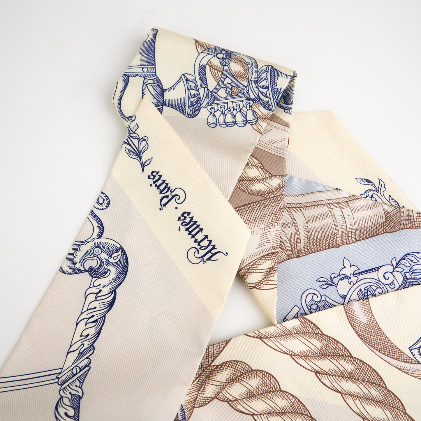 Hermes | Della Cavalleria Maxi Twilly Beige