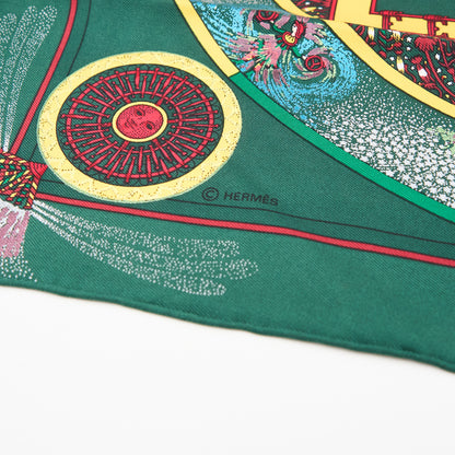 Hermes |Ex-Libris Circulaire 150th Anniversary Carre Scarf