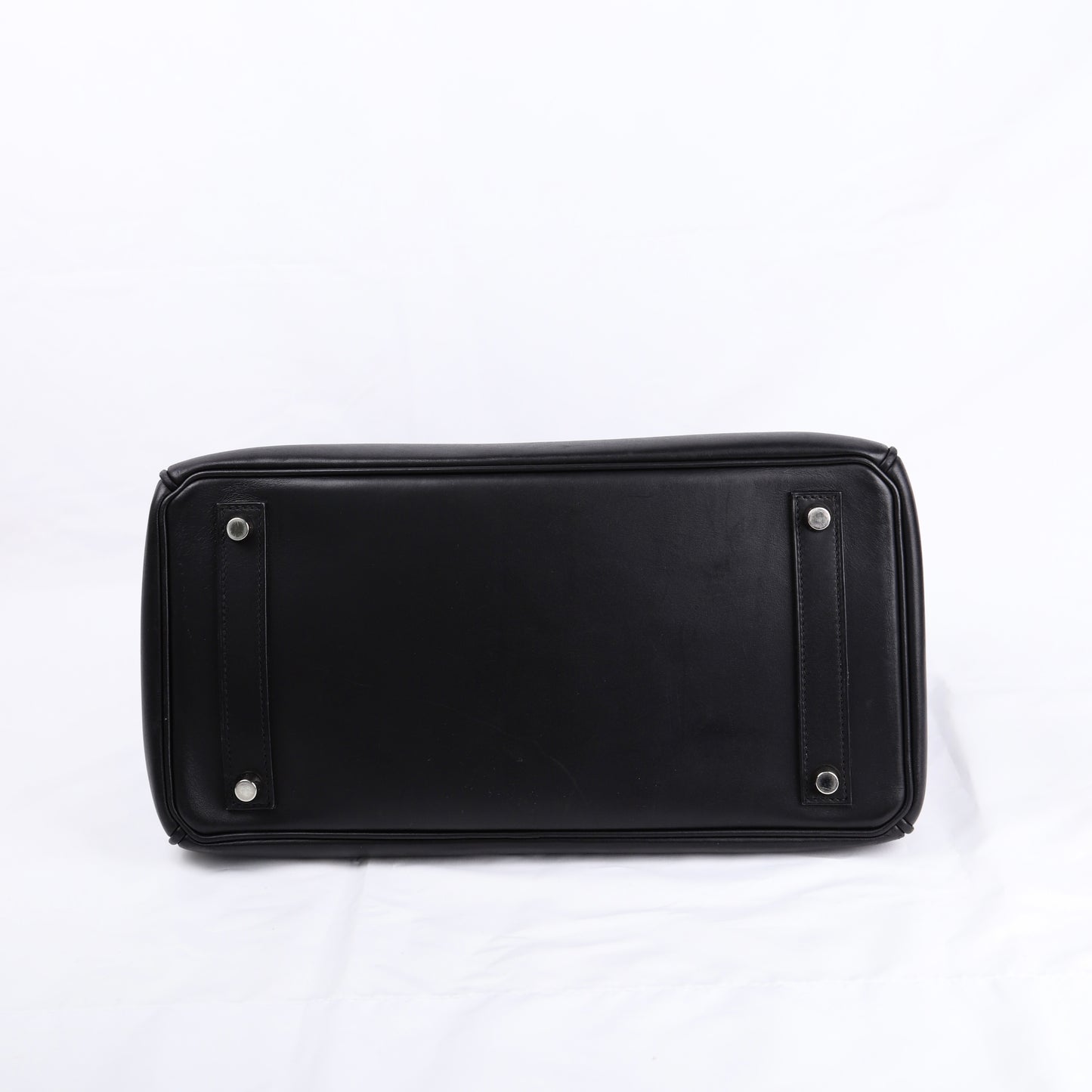 Hermes Hac 32 Handbag in Evercalf Black 2009，bottom