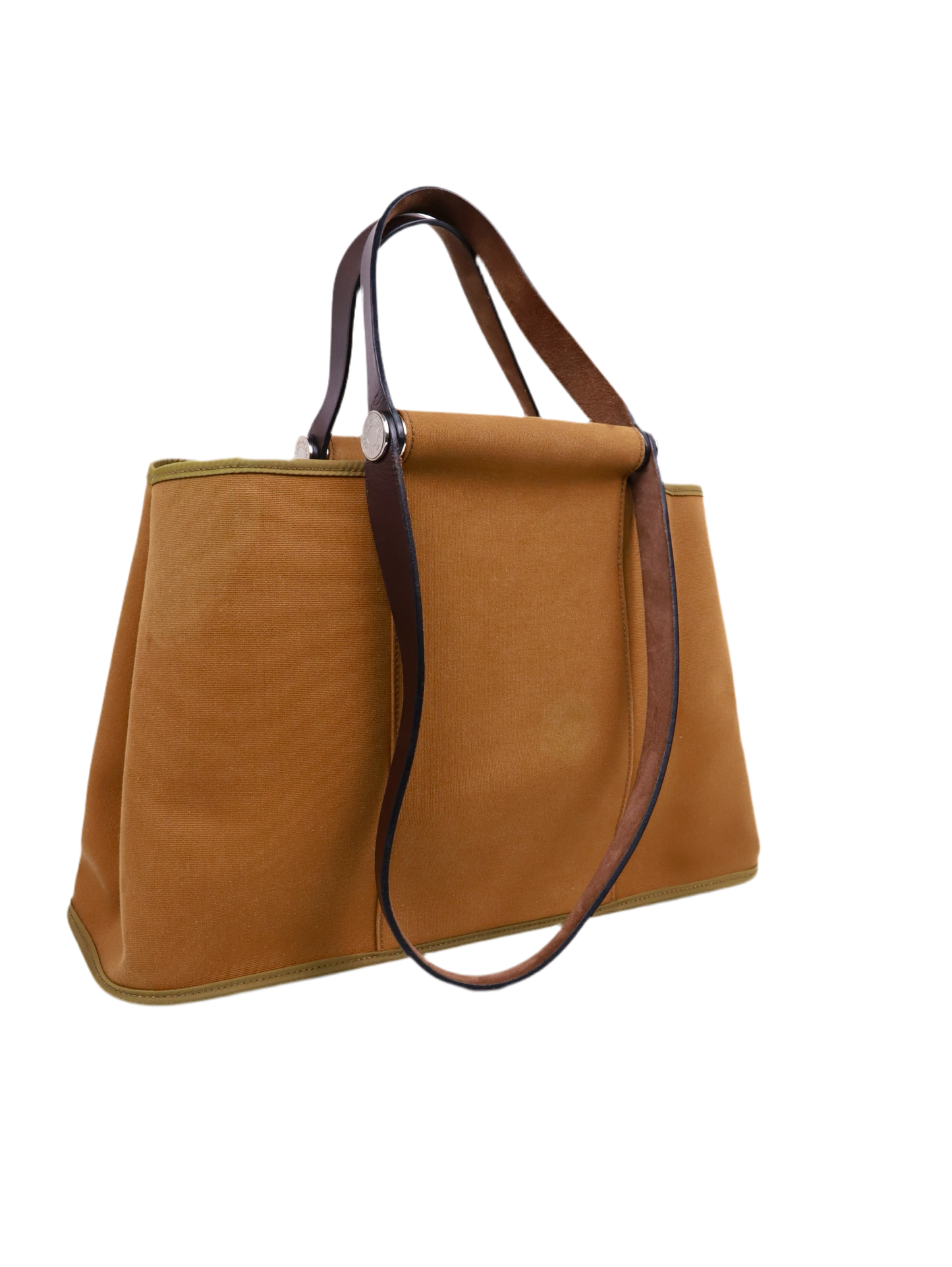 Hermes｜Cabag Tote Bag Canvas and Leather 2009