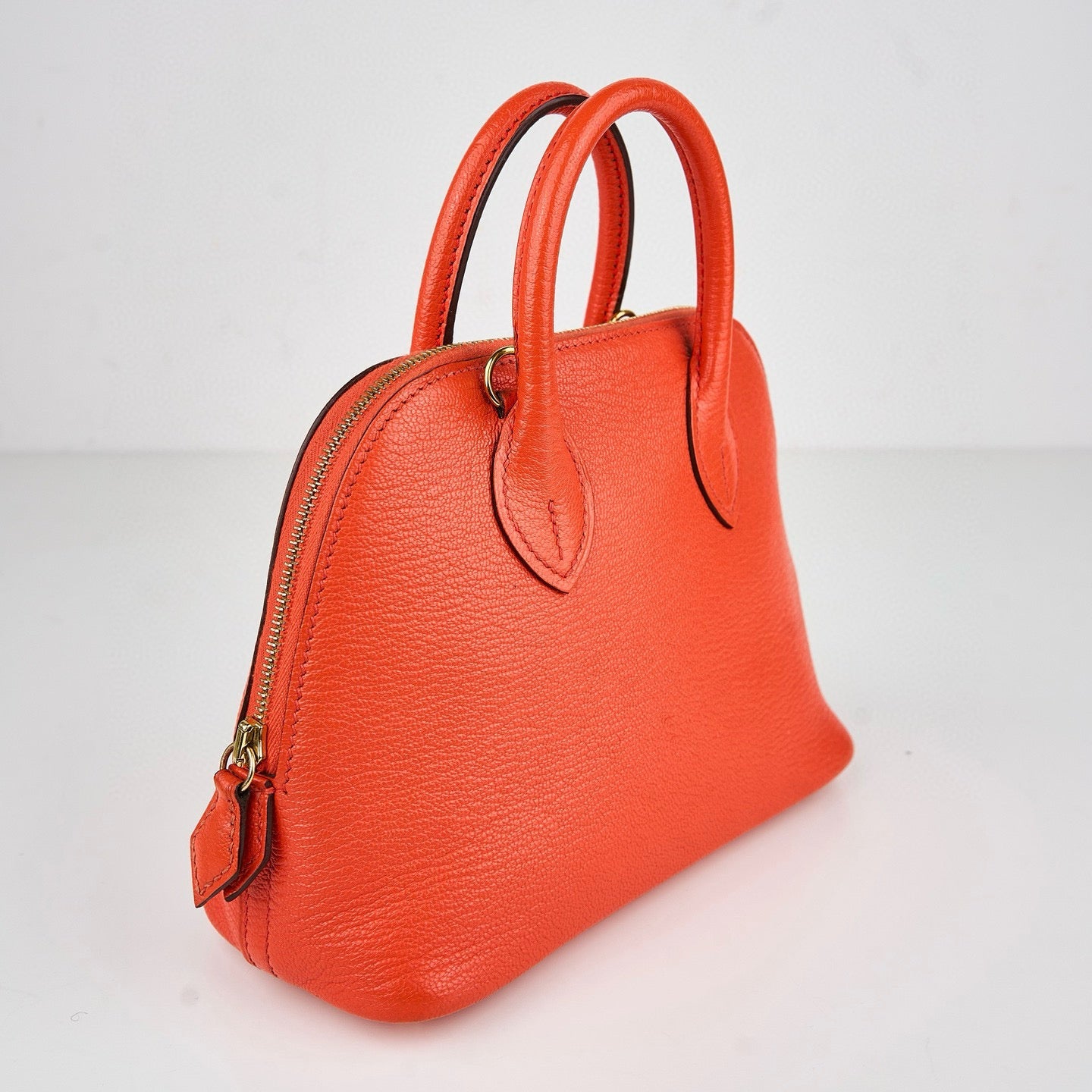 Hermes｜Bolide 1923  Mini 2 way Handbag  Cherve Feu A 2017
