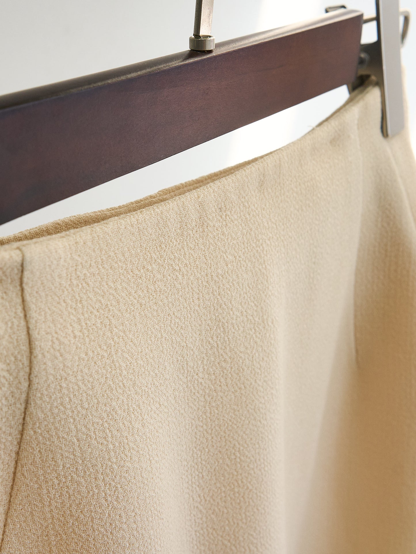 Loewe| beige Blazer&Skirt Setup