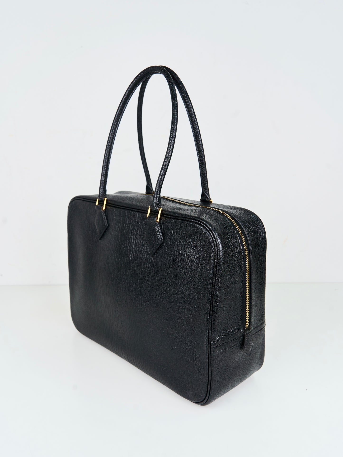 Hermes｜ Plume32 Black Coromandel Cherve