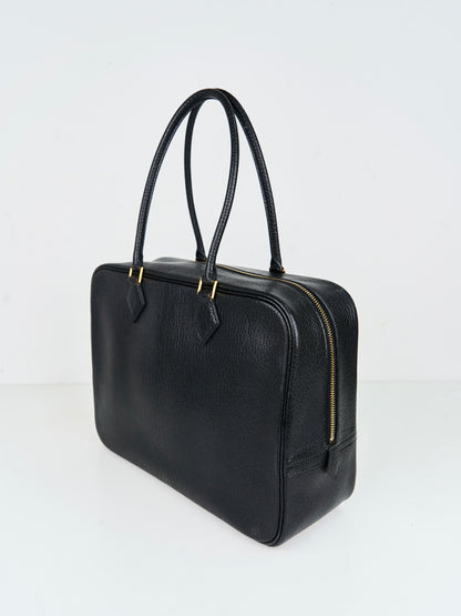 Hermes｜ Plume32 Black Coromandel Cherve