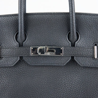 Hermes｜HAC 32 Haut a Courroies Handbag Fjord Black  2004