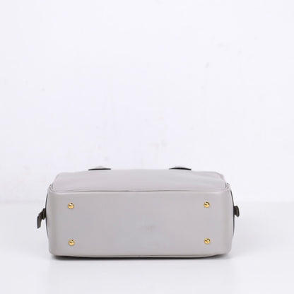 Hermes｜ Plume Mini  Handbag Plume 20 Box Calf Gris Perle 2011