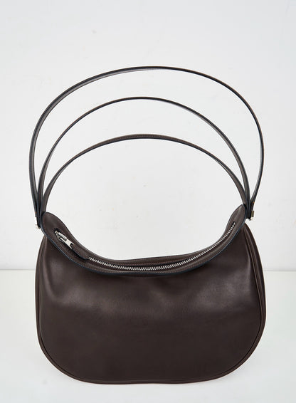 Hermes｜Caporal Handbag Barenia chocolate 2002  Margiela