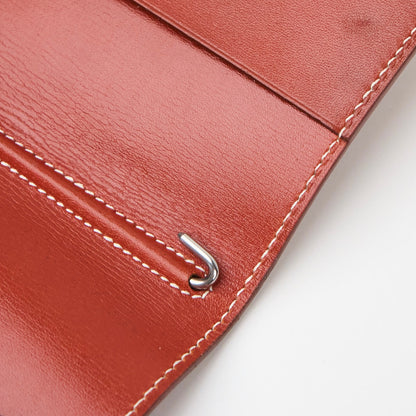 Hemres| Journal Case Passport Cover Brique Box Calf 1998