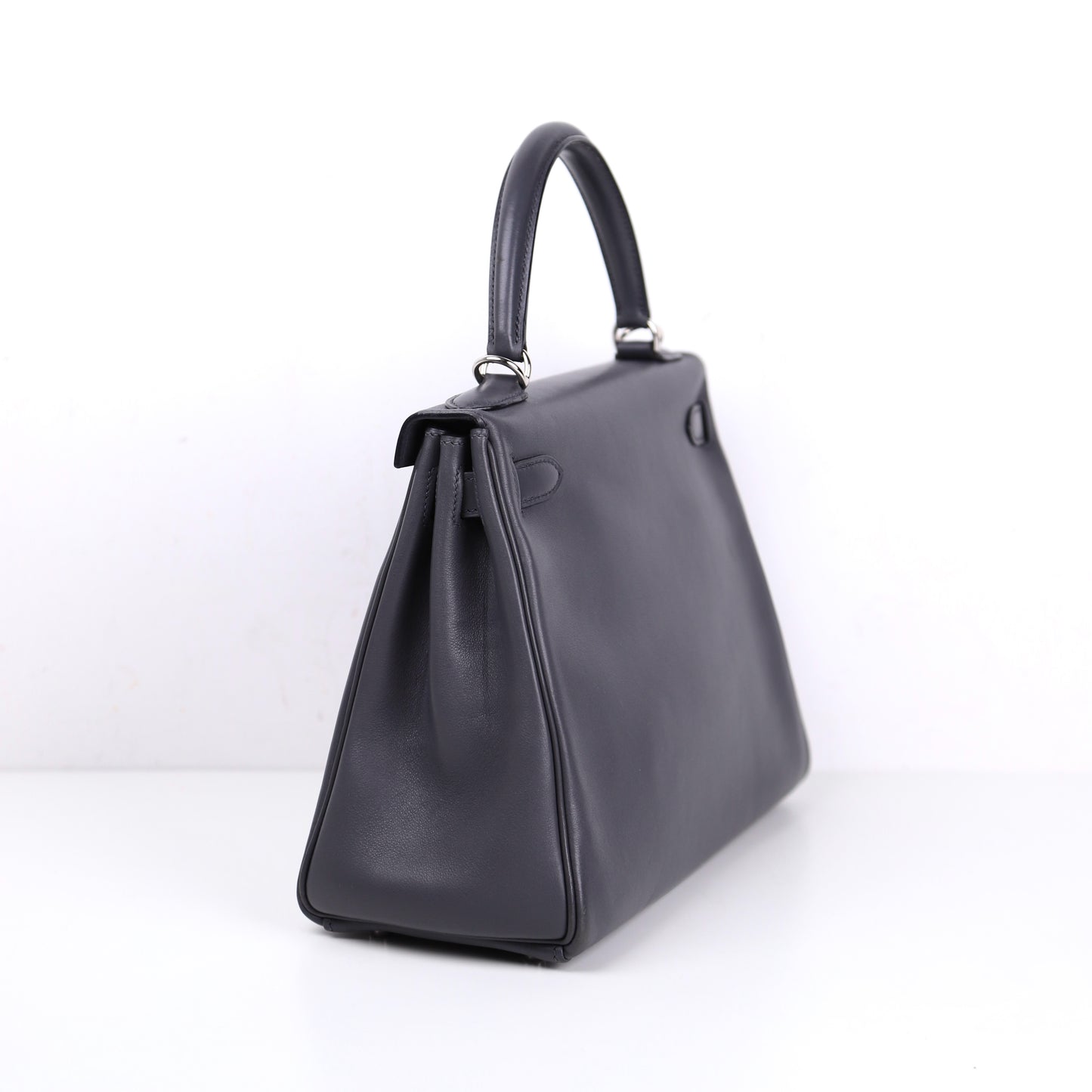 Hermes｜Kelly 28 Handbag Swift  Graphite 2007
