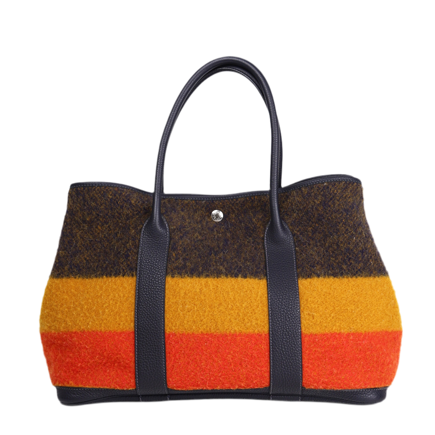 Hermes｜ Limited Garden Party PM  Wool Handbag