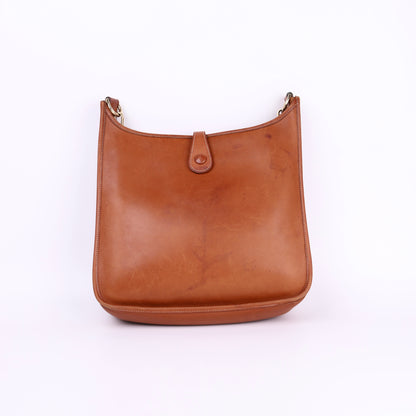 Hermes Evelyne PM in Barenia Fauve 2001 GHW，back view