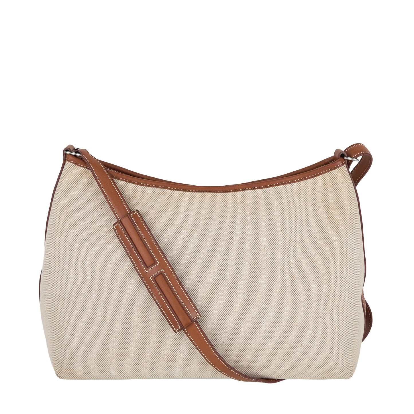 Hermes｜ Berlingot Shoulder Bag  Barenia/Toile  2001
