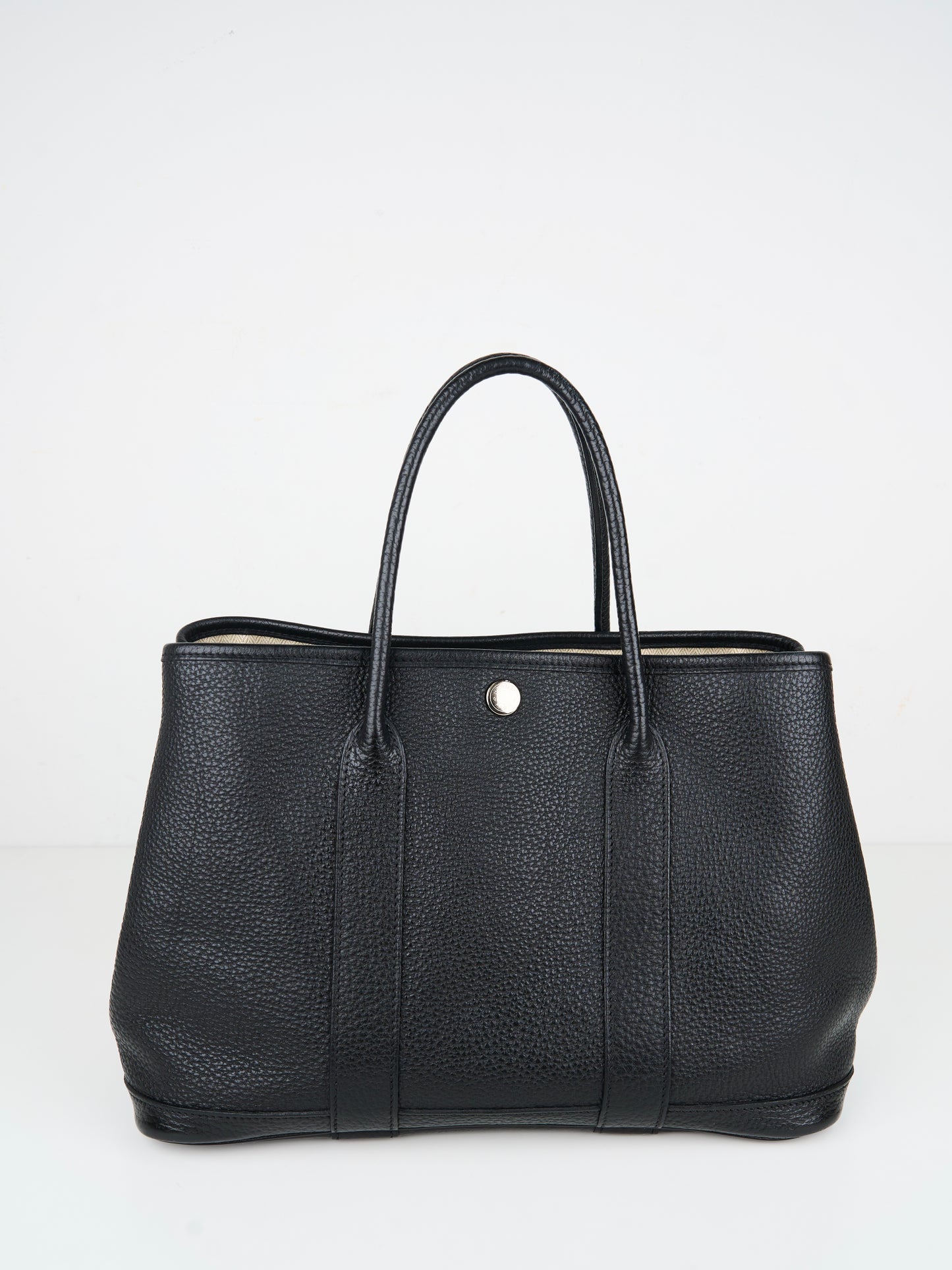 Hermes｜ Garden Party TPM  Black  Vache Country 2007