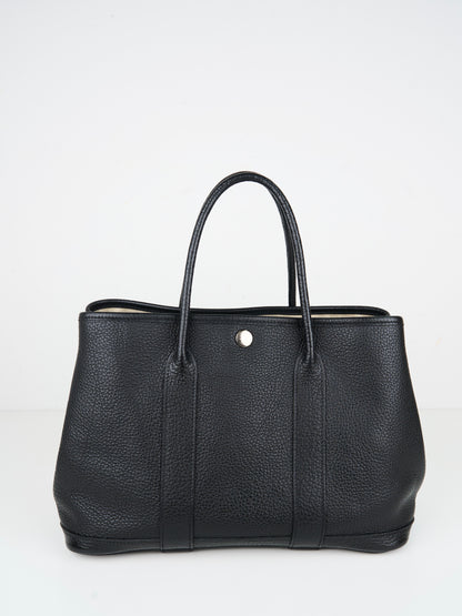 Hermes｜ Garden Party TPM  Black  Vache Country 2007