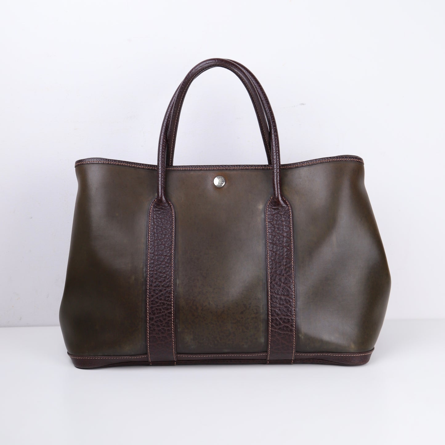Hermes Amazonia Garden Party PM Handbag,front 2